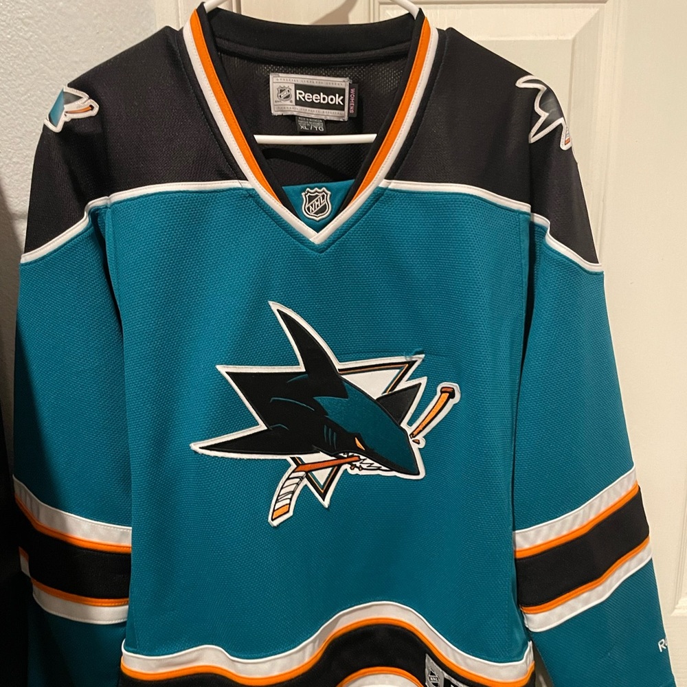 Vintage San Jose sharks hockey jersey